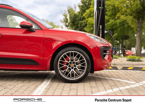Porsche Macan cena 335900 przebieg: 105910, rok produkcji 2020 z Cedynia małe 379